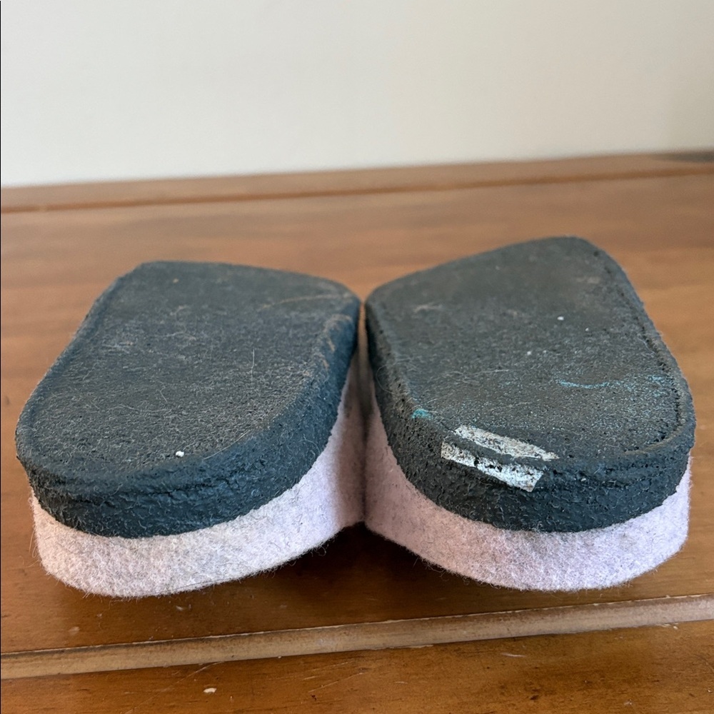 Birkenstock Zermatt Shearling Light Pink Wool Felt Clogs Size 41 - Picture 12 of 16